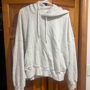 Abercrombie and Fitch Soft Essentials, Cozy Gray Hoodie
